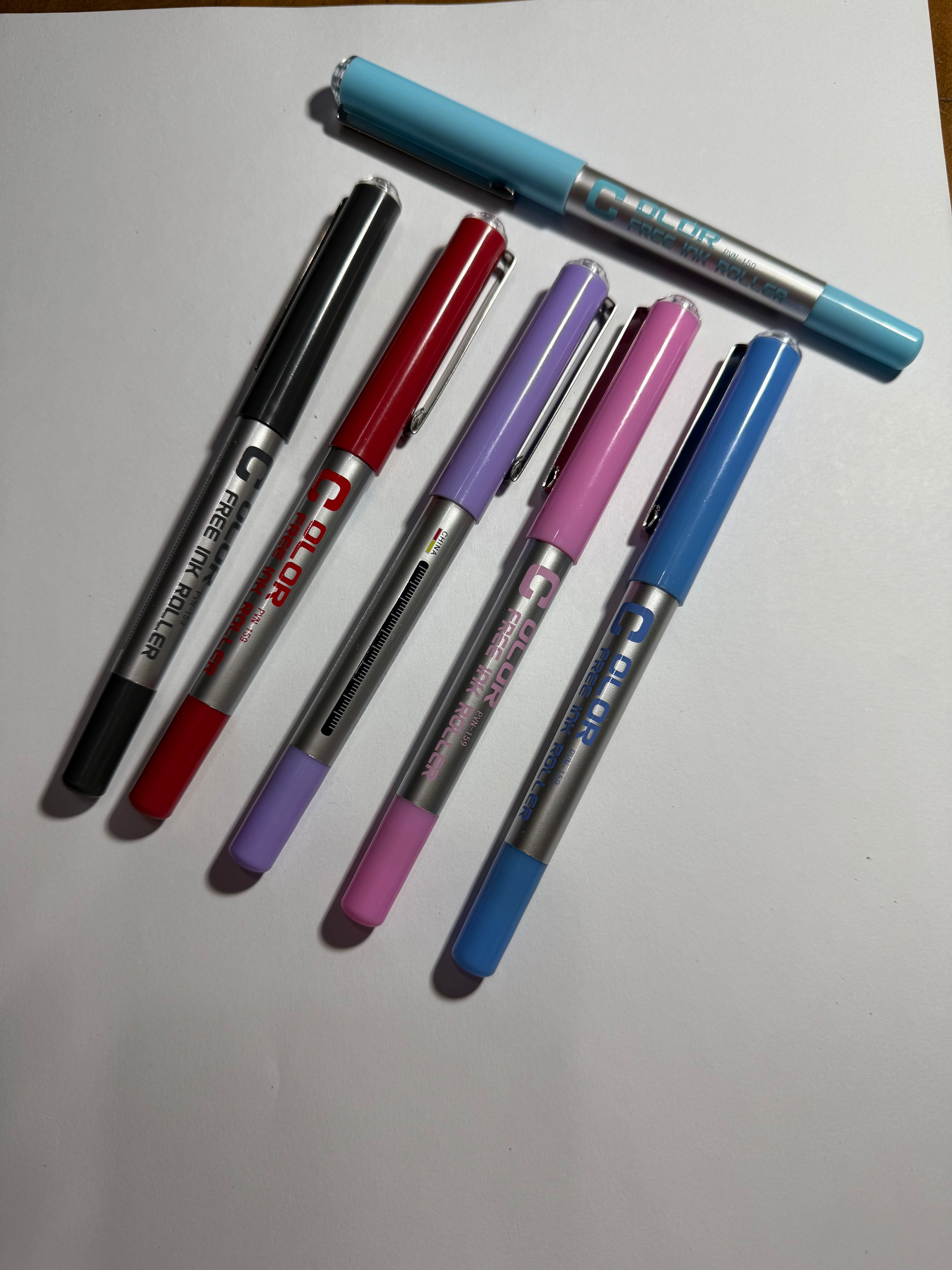 Set lápiz gel x6 unidades
