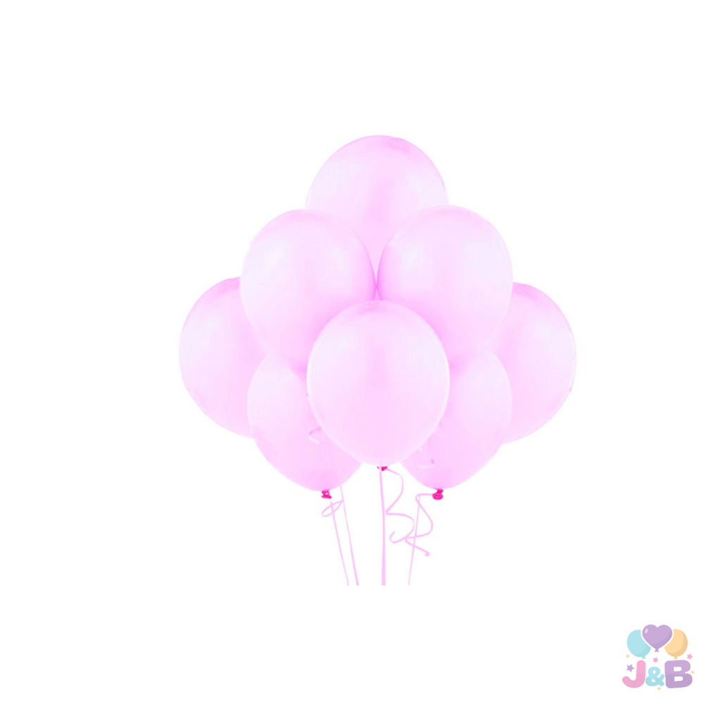 Globos pasteles R10 50 unidades