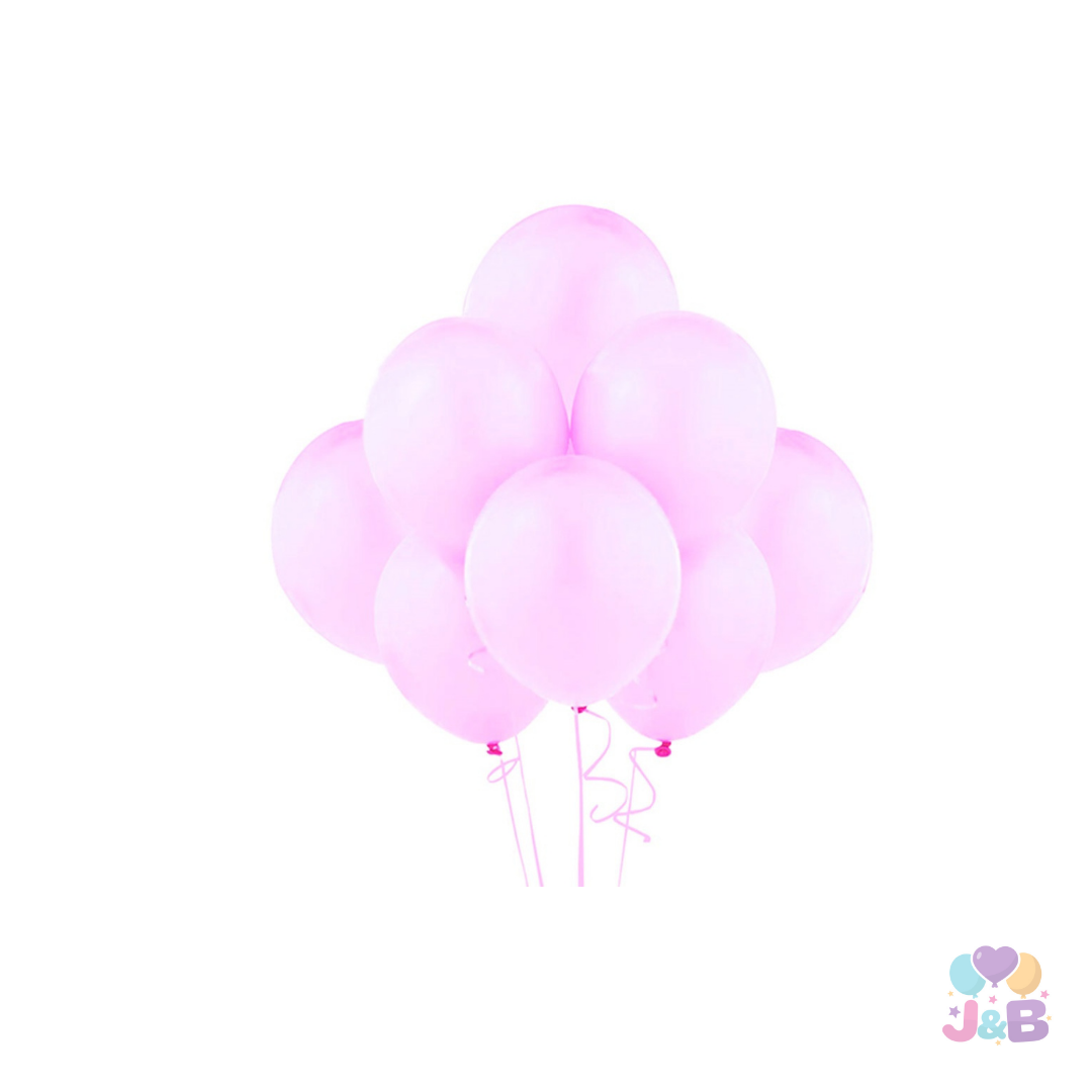 Globos pasteles R10 25 unidades