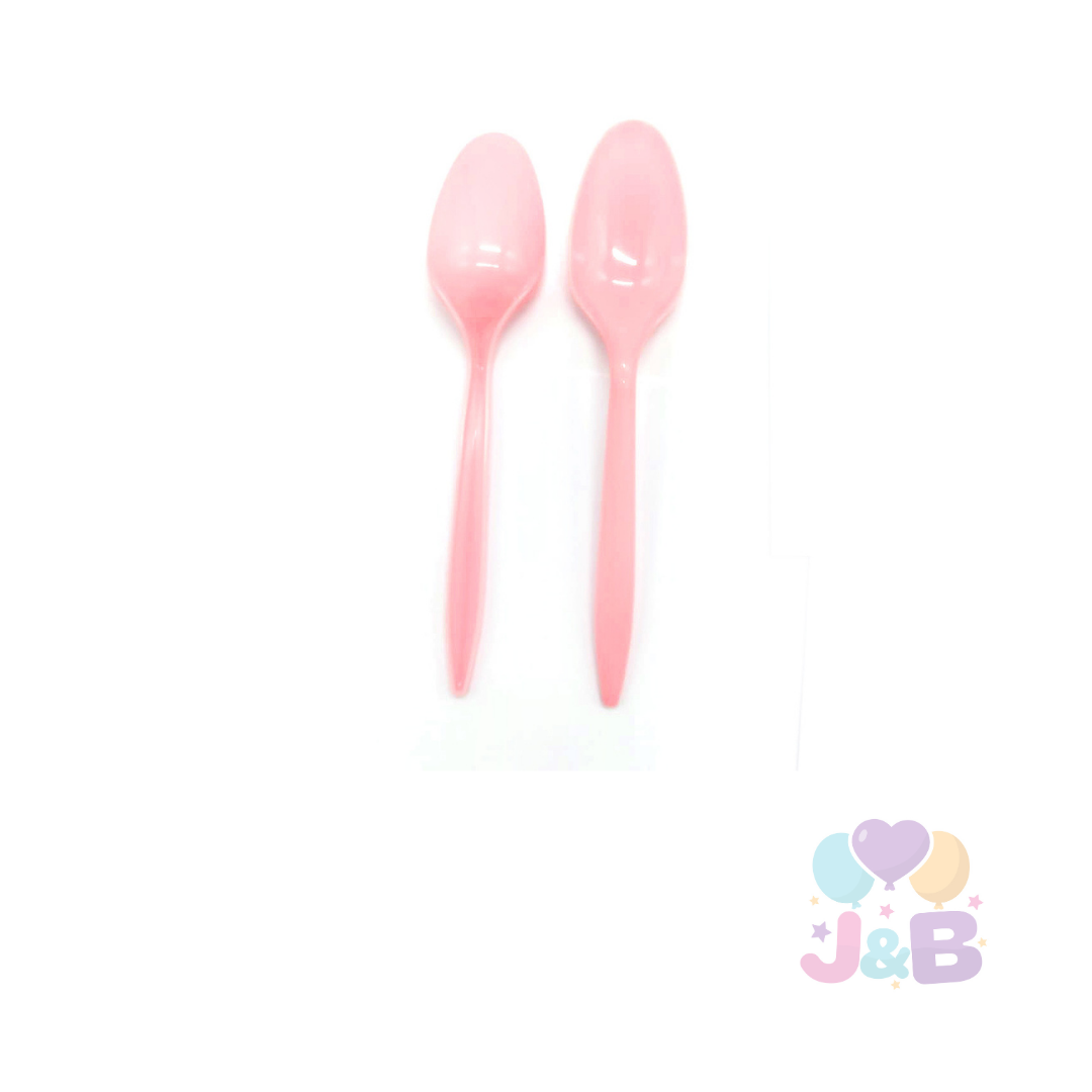 Cucharas desechables colores x20 Uni.