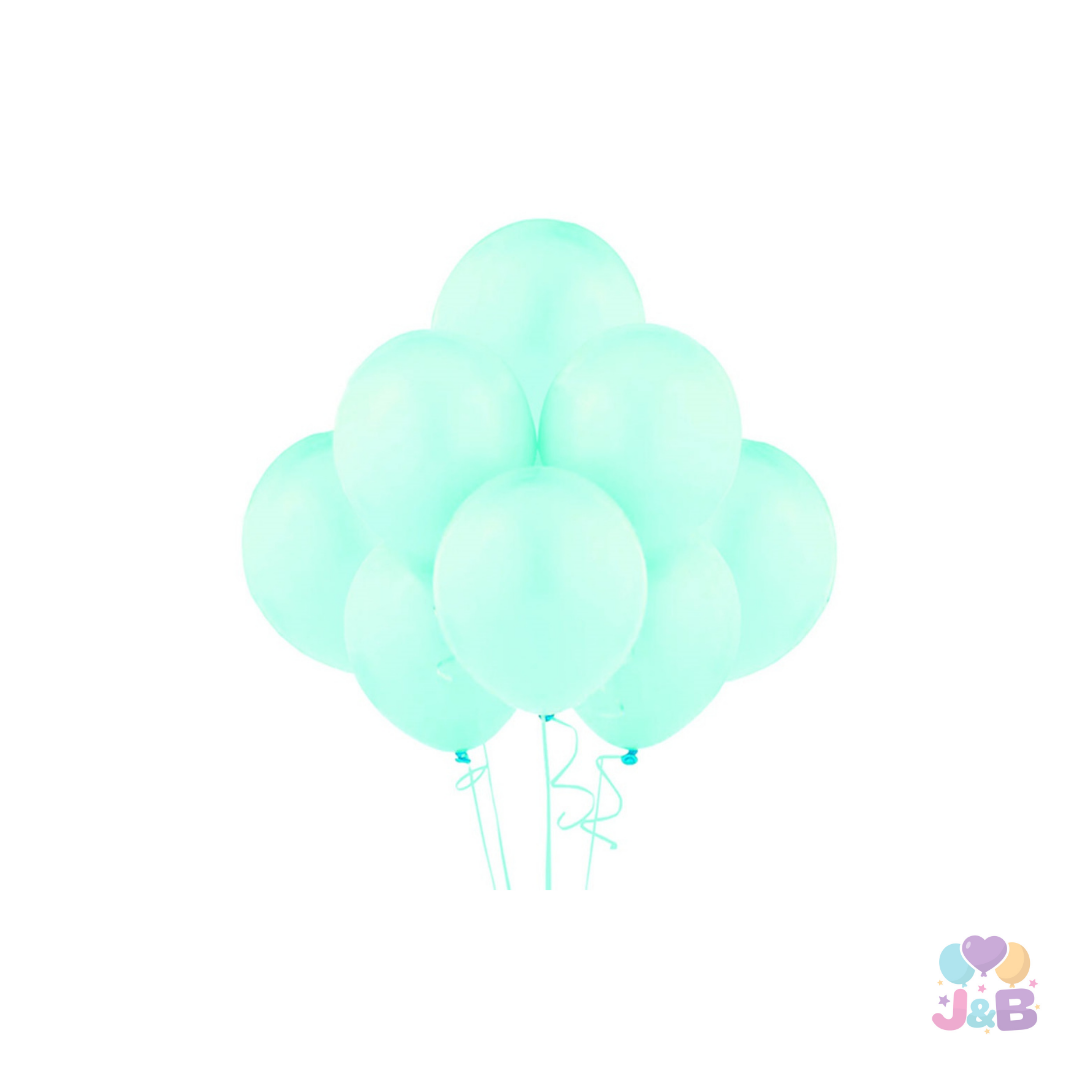 Globos pasteles R10 25 unidades