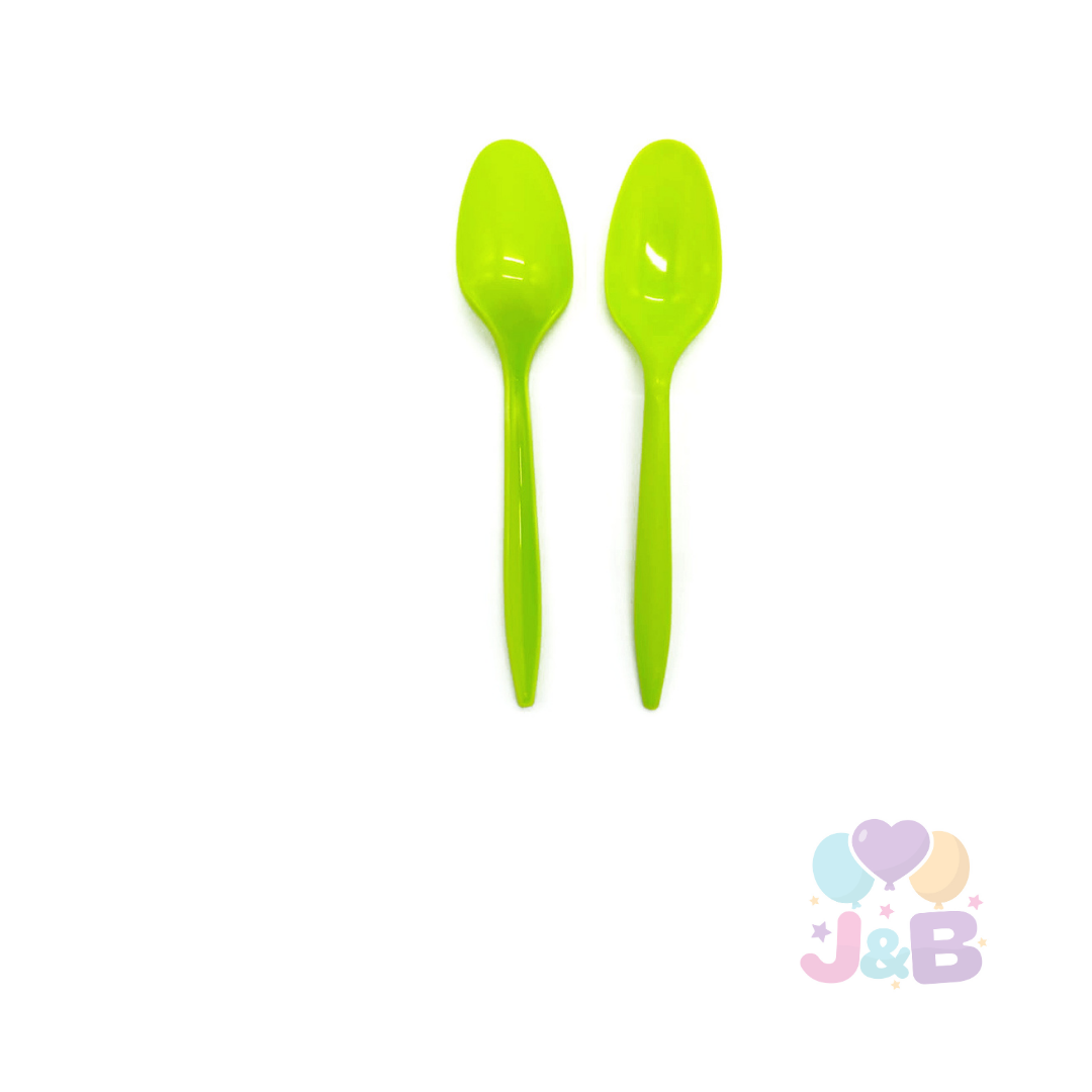 Cucharas desechables colores x20 Uni.