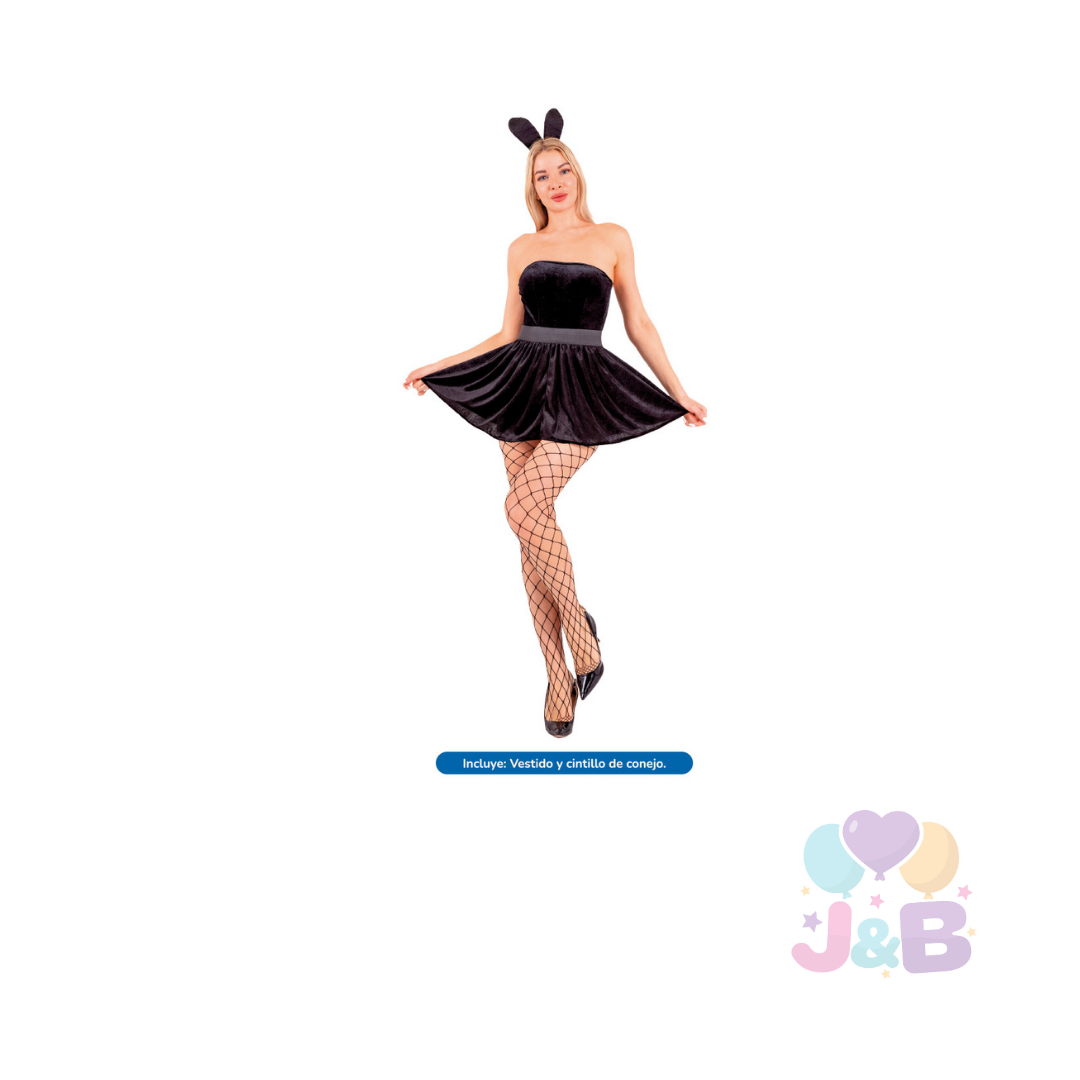 Disfraz conejita adulta sexy tutu