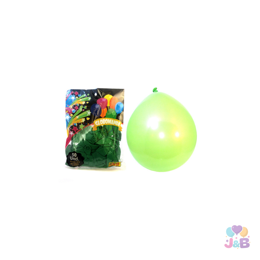 Globos R9 látex 25 Unidades