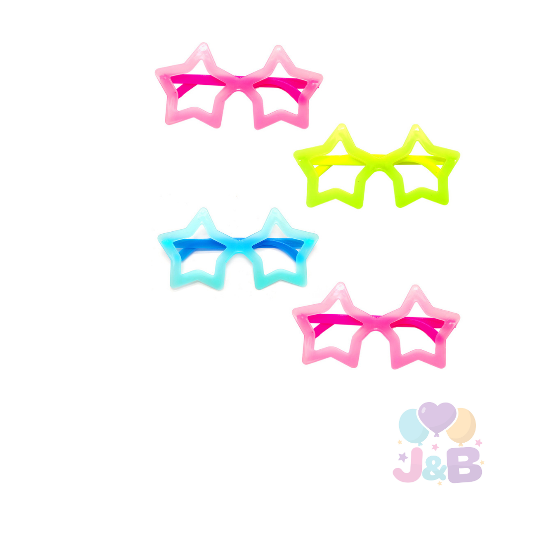Lentes Cotillon Glow x4
