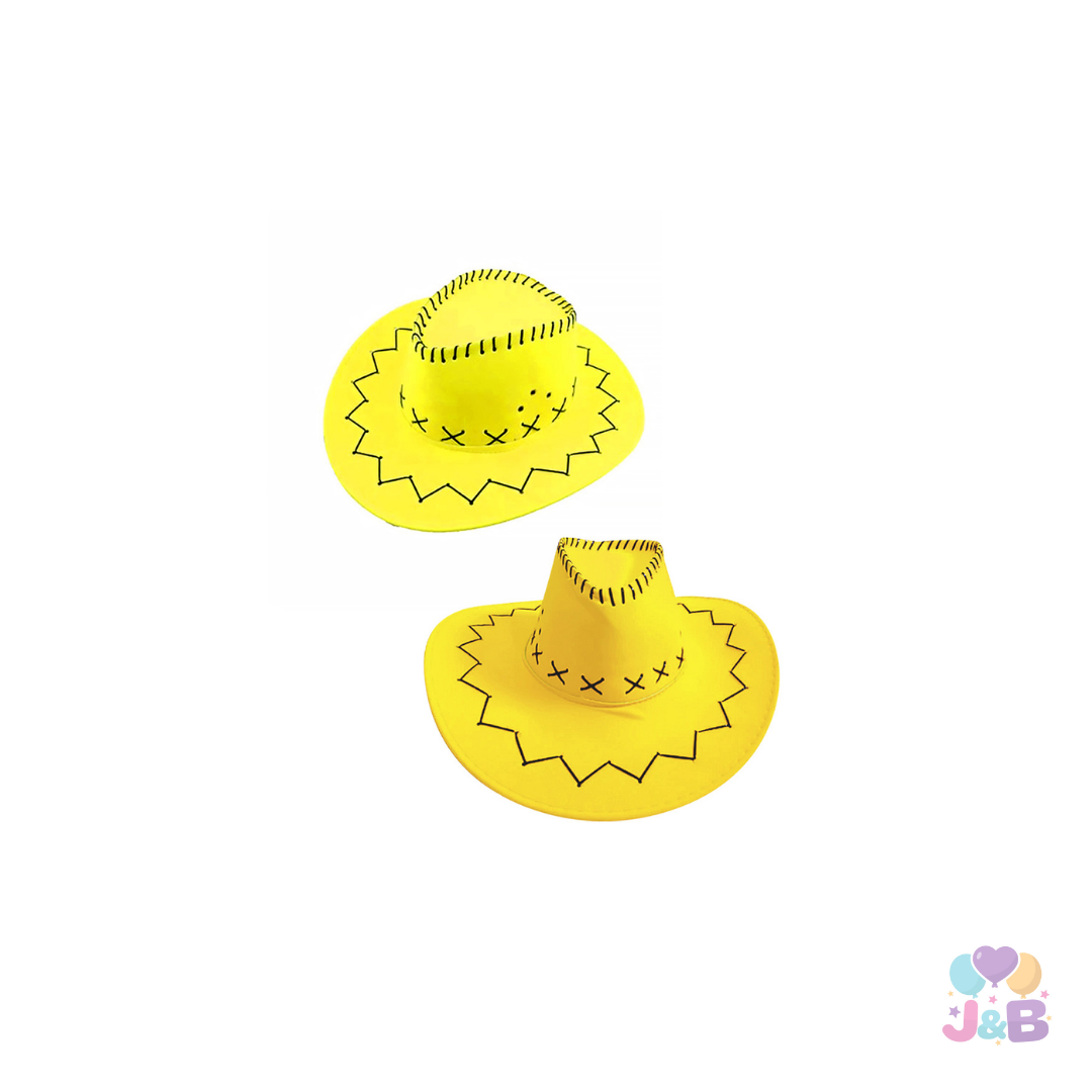 Sombrero vaquero fluor