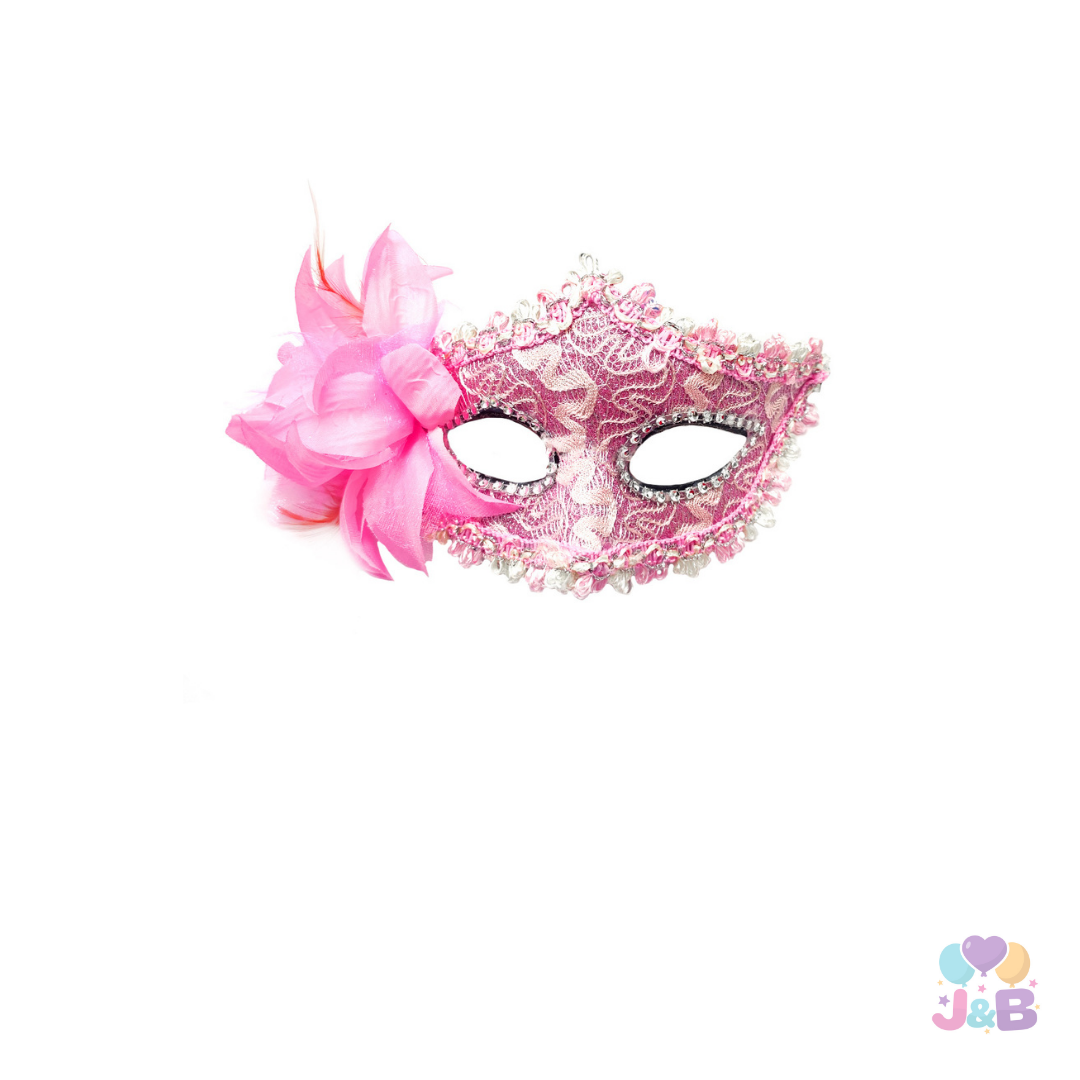 Antifaz veneciano flor