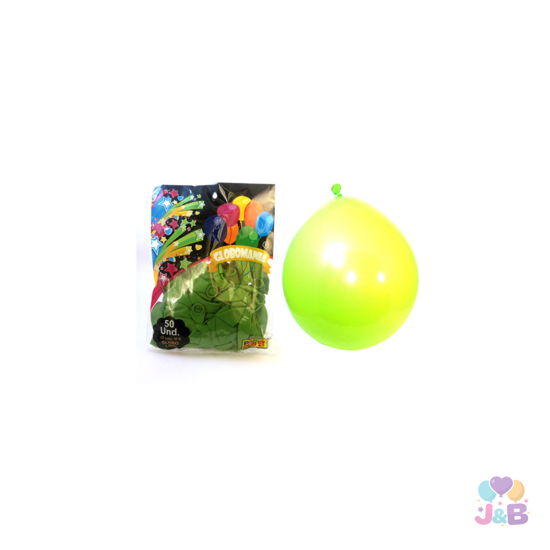 Globos R9 látex 25 Unidades