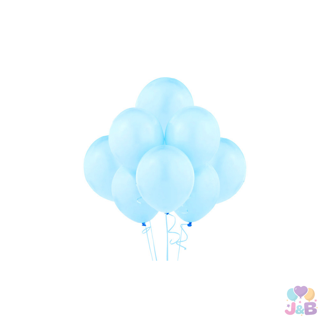 Globos pasteles R10 25 unidades