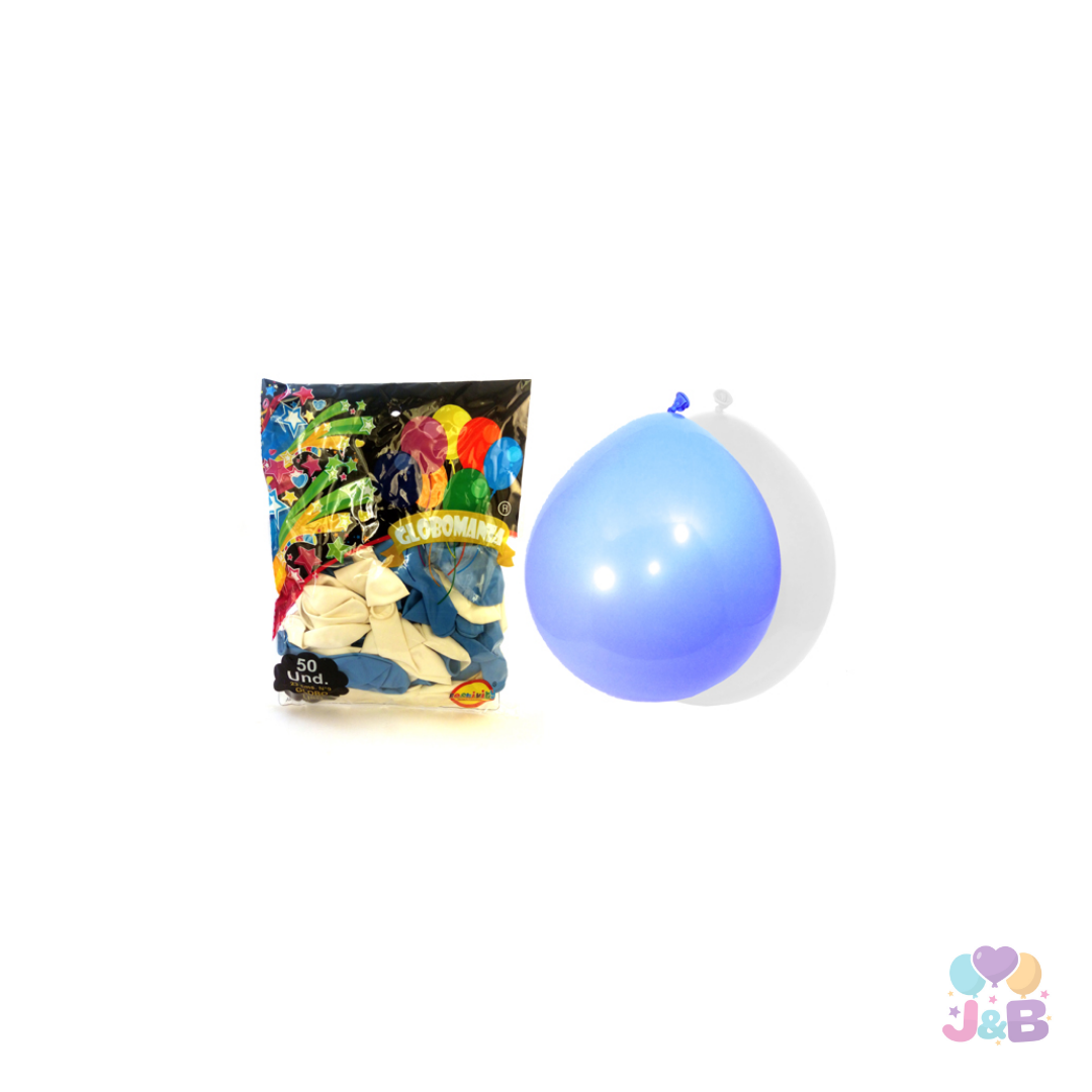 Globos R9 látex 25 Unidades