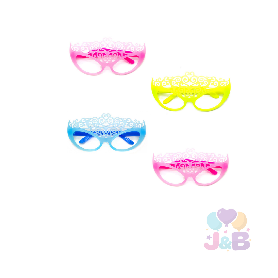 Lentes Cotillon Glow x4