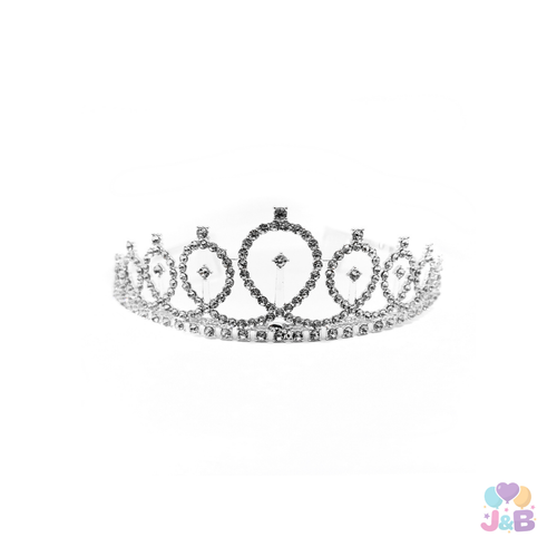 CORONA TIARA METALICA PRINCESA