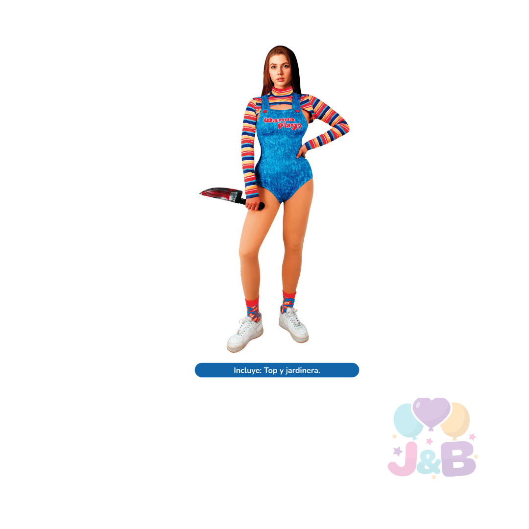 Disfraz chucky mujer