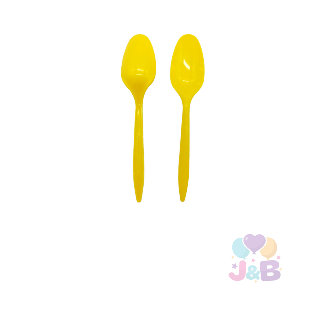 Cucharas desechables colores x20 Uni.