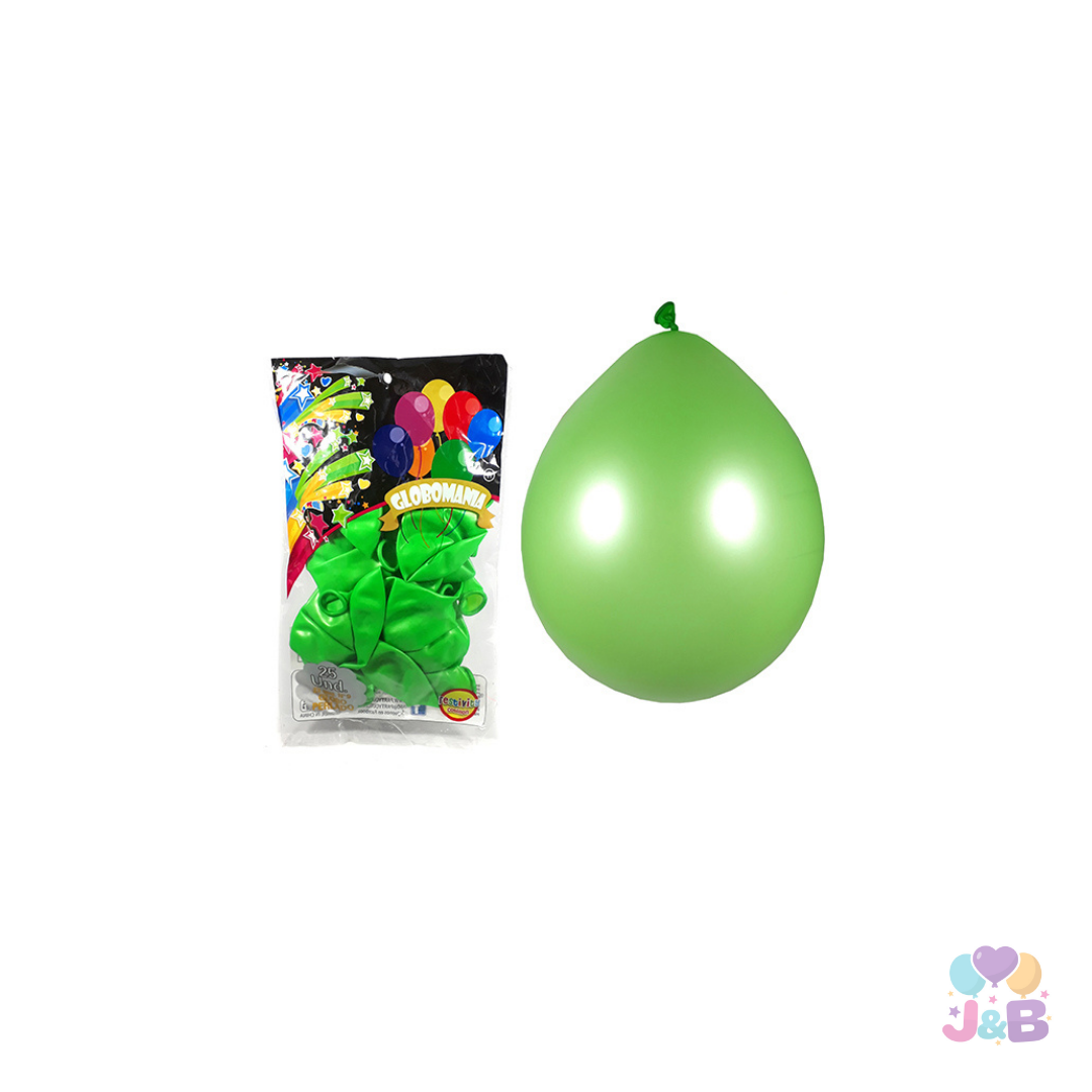 Globos metálicos R9 X25 UNIDADES