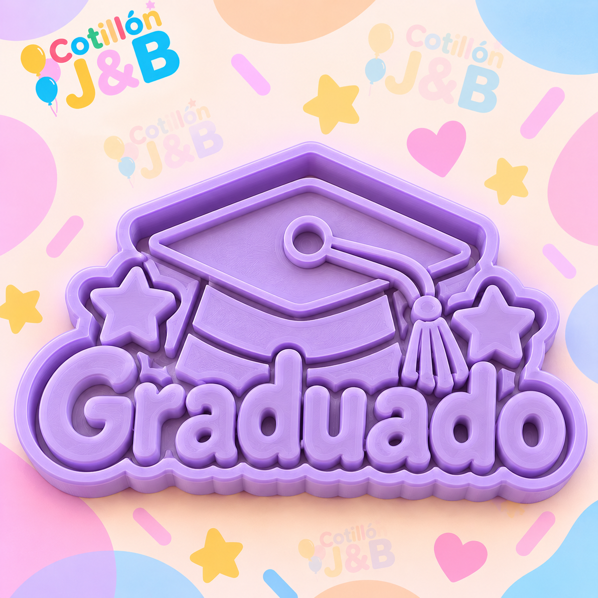 Cortador + sello “Graduado”