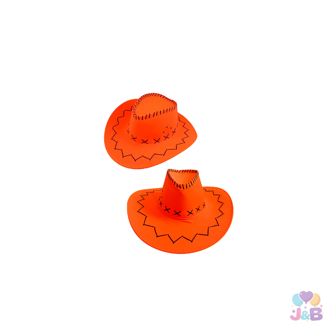 Sombrero vaquero fluor