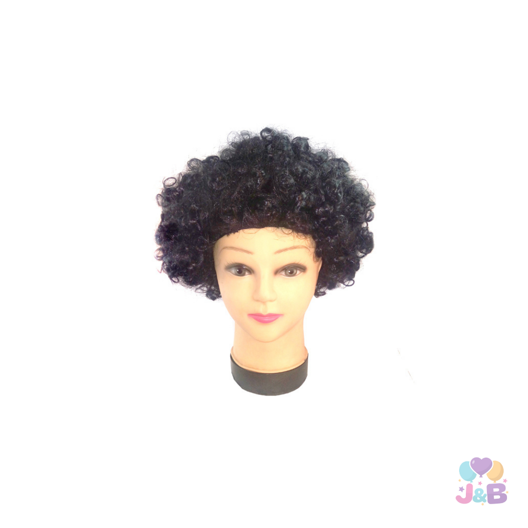 Peluca fiesta afro