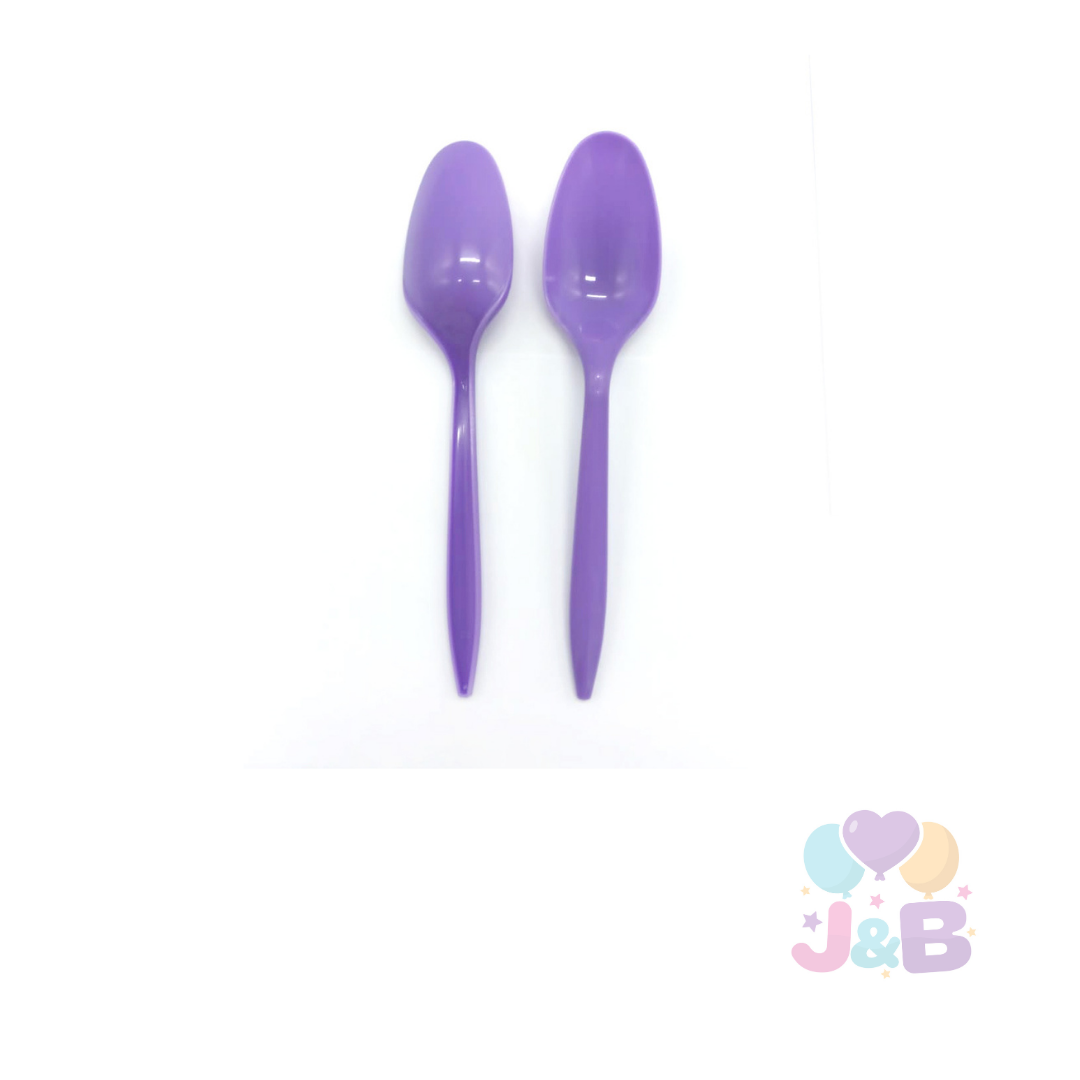 Cucharas desechables colores x20 Uni.
