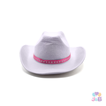Sombrero vaquera blanco estilo Barbie