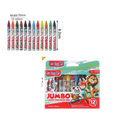 Lápices cera Jumbo 12 unidades