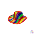 Sombrero vaquero arcoíris