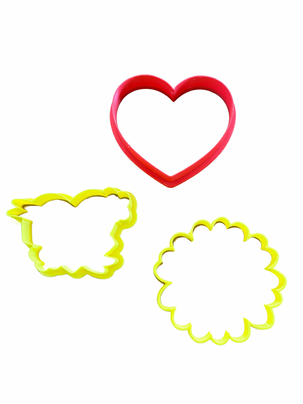 Set de cortadores de galleta + sello 5 cm