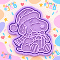 Cortador + sello Snoopy Navideño N°1